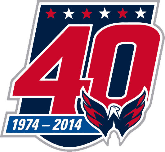 Washington Capitals 2015 Anniversary Logo iron on heat transfer